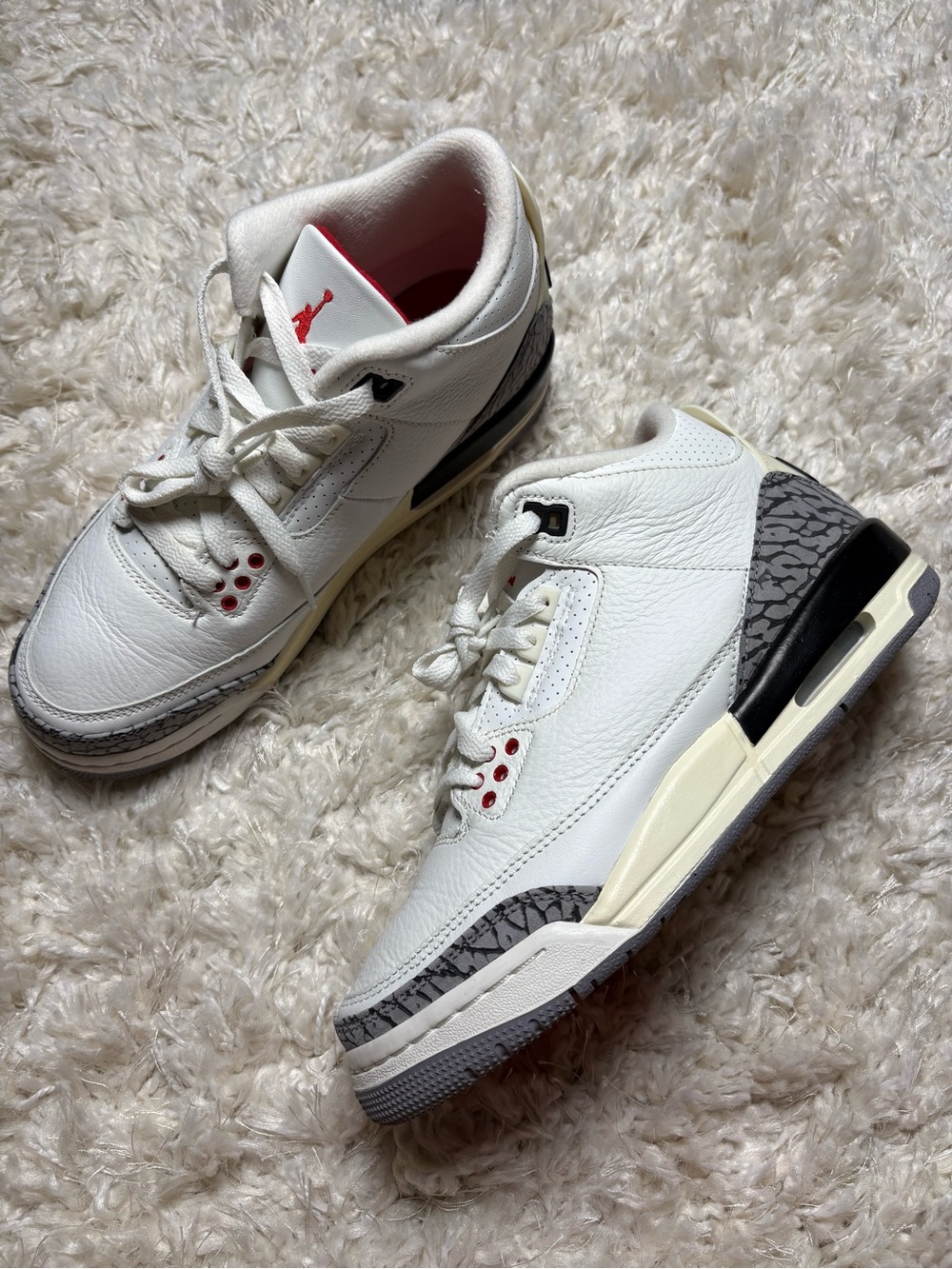 Jordan Retro 3 "White Cement Reimagined"
